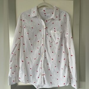 GAP fitted boyfriend shirt ♥️